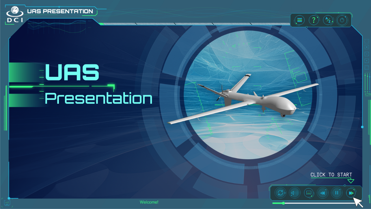 Projet digital drone militaire
